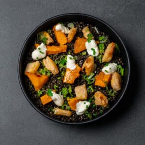 Bowl Poulet — Poulet Miso Brun
